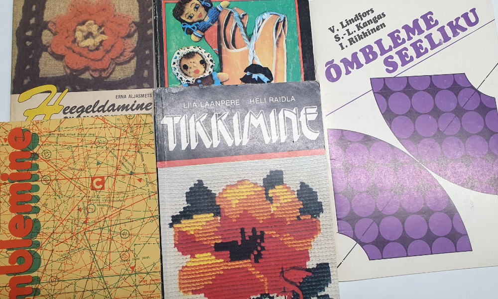 Komplekt käsitöö ja õmblemise õpikuid