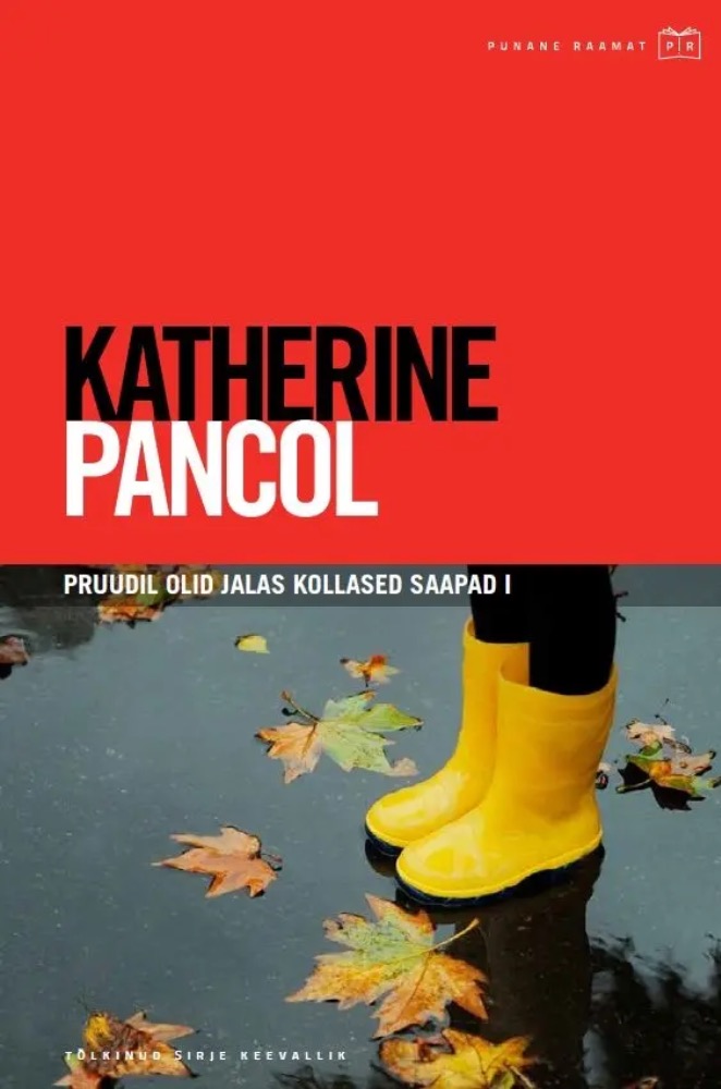 Pruudil olid jalas kollased saapad 