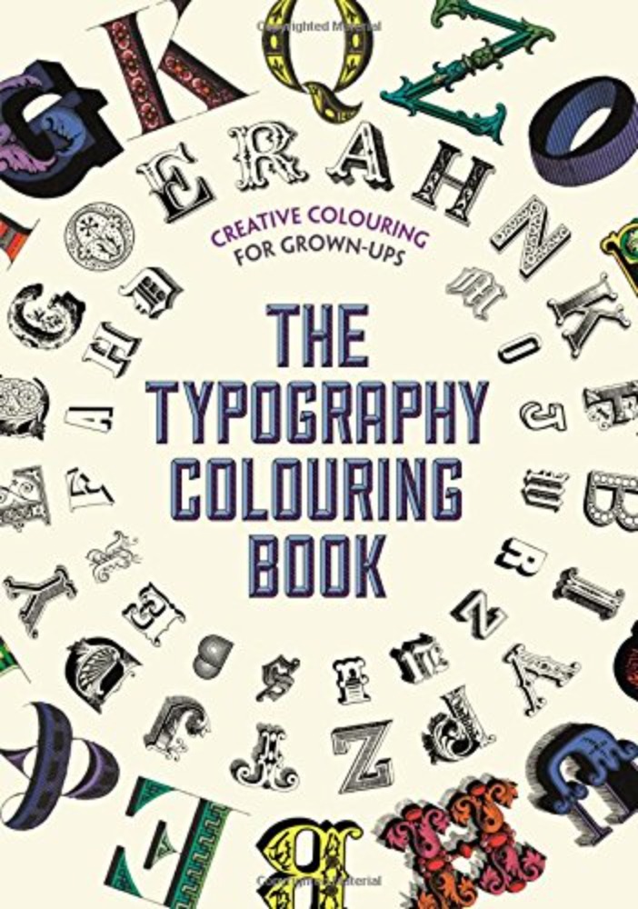 The Typography Colouring Book