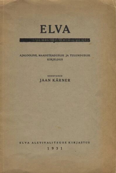 Elva minevikus ja olevikus