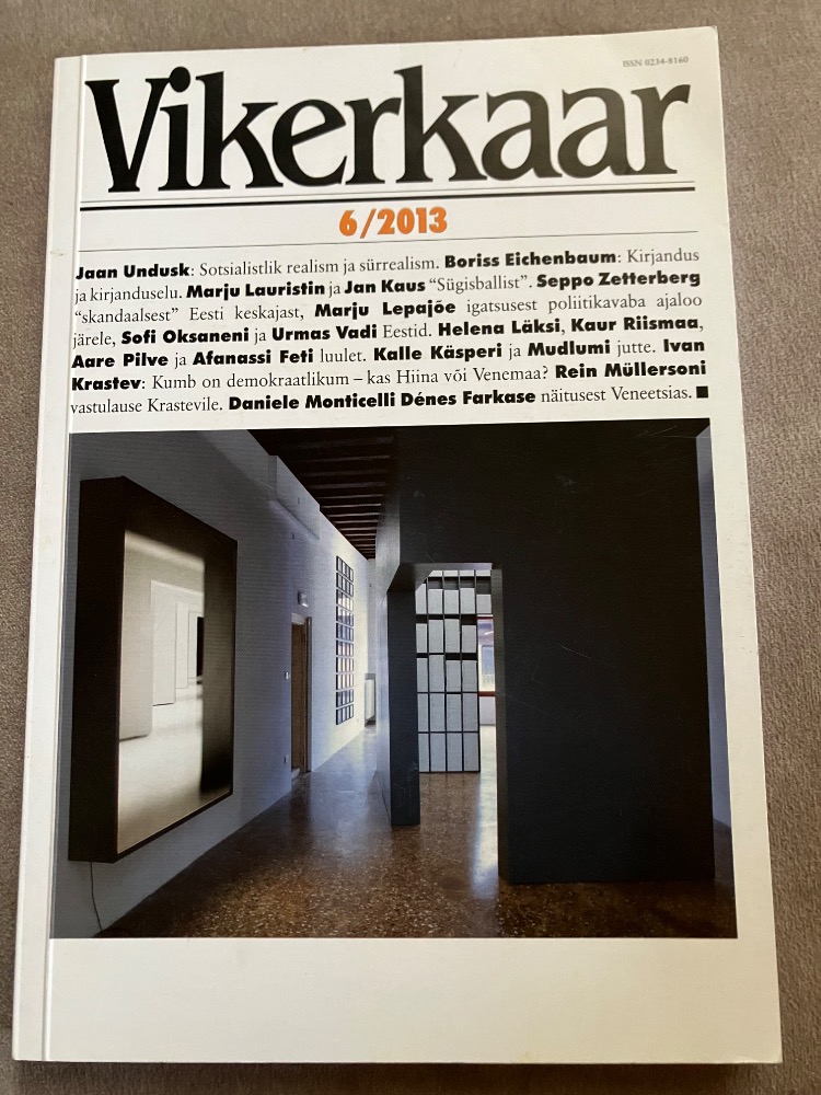 Vikerkaar 6/2013