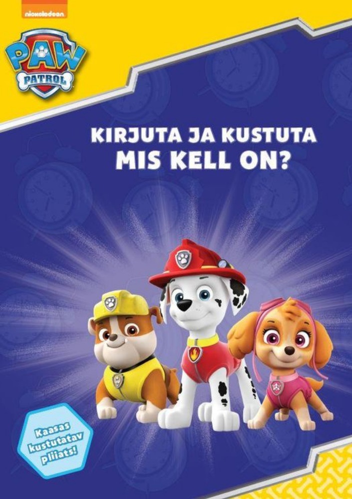 Kirjuta ja kustuta. Mis kell on?