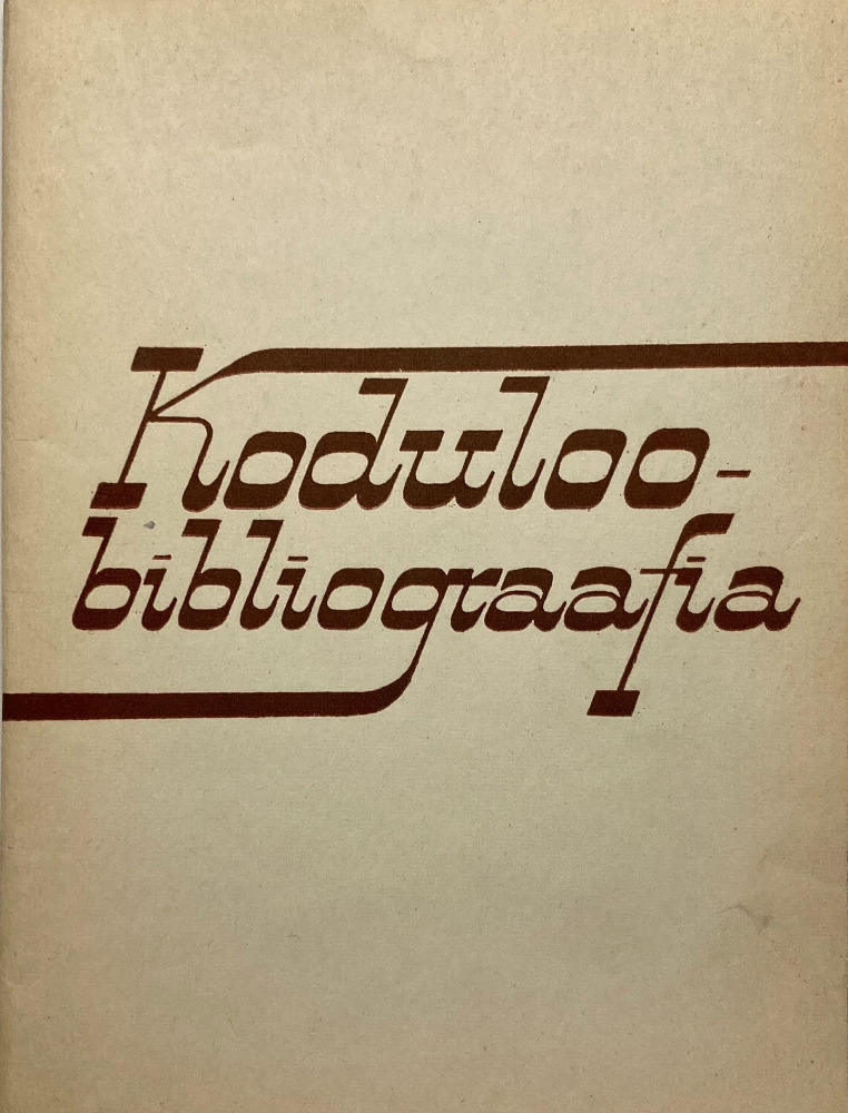 Koduloobibliograafia