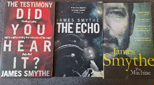 3 James Smythe ulmeraamatut