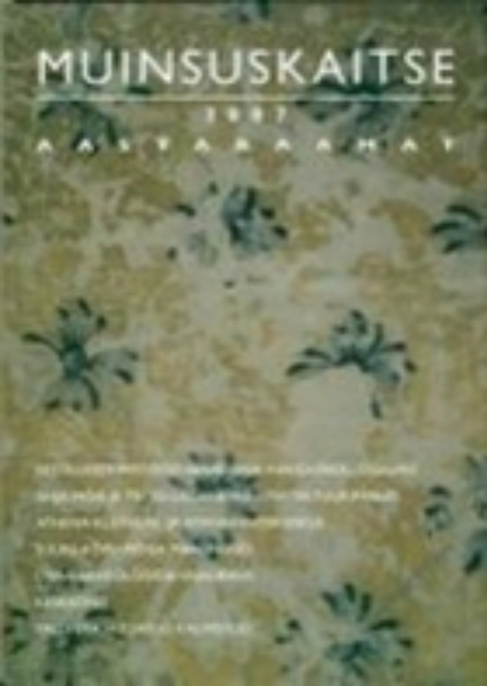 Muinsuskaitse aastaraamat 2007