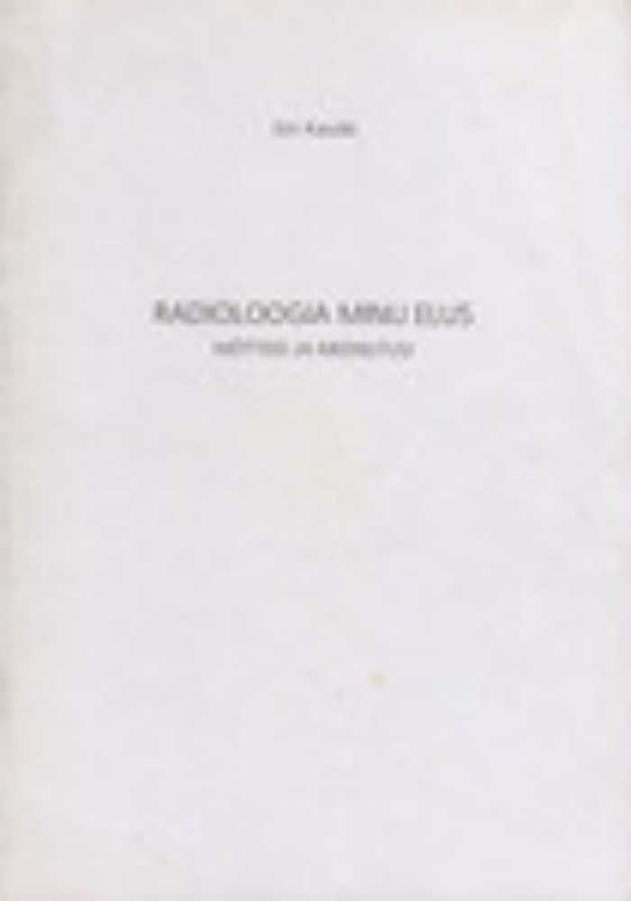 Radioloogia minu elus