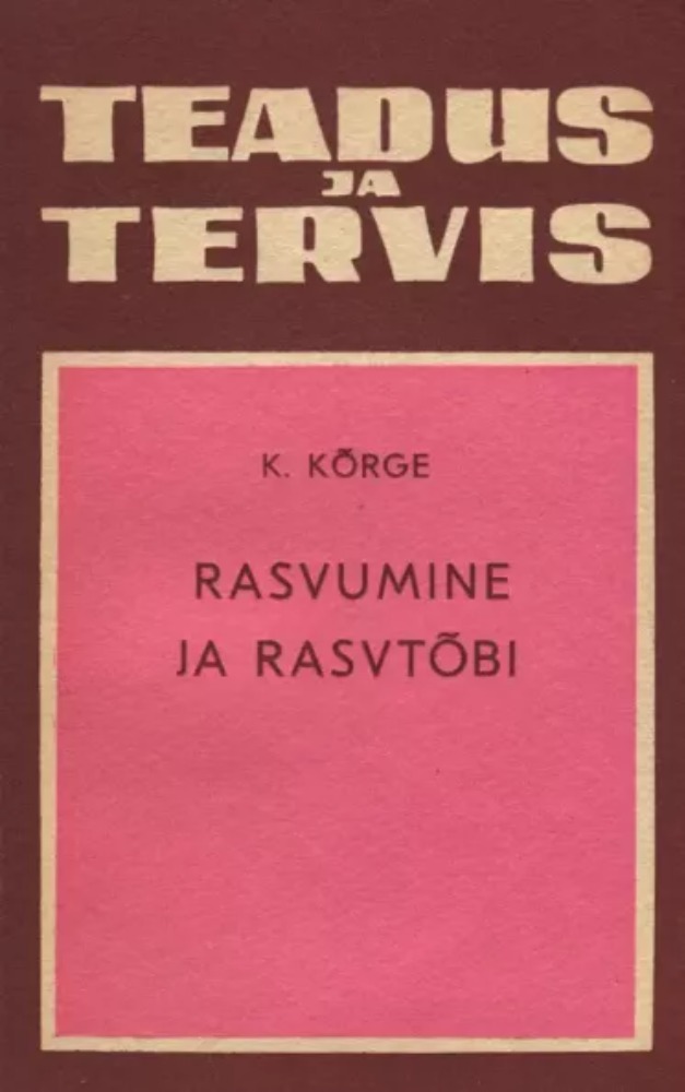 Rasvumine ja rasvtõbi