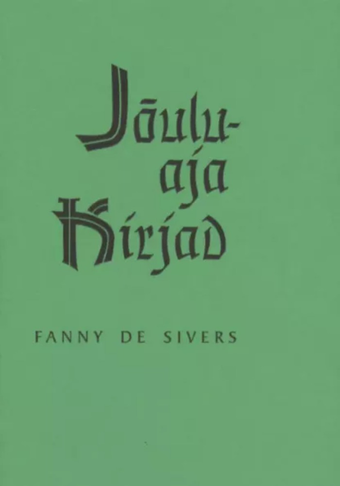 Jõuluaja kirjad eesti sõpradele