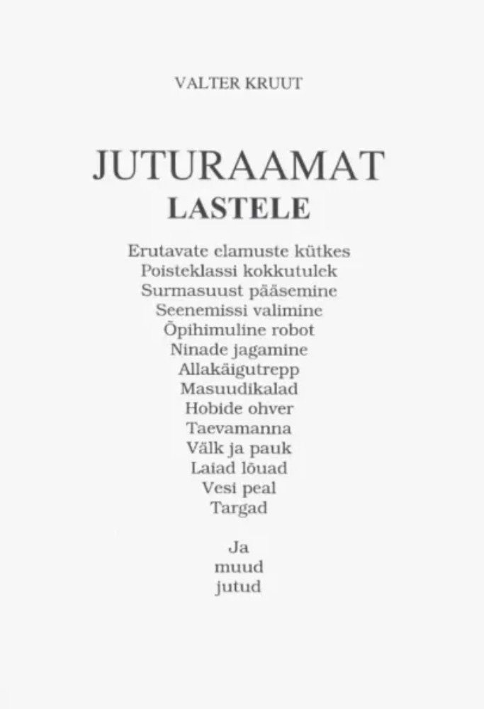 Juturaamat lastele