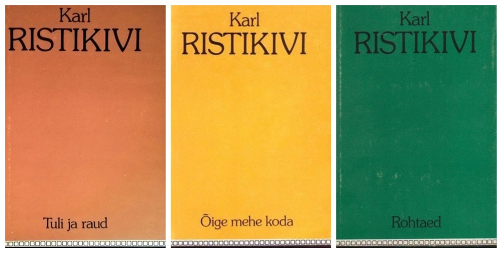 "Tuli ja raud", "Õige mehe koda", "Rohtaed"