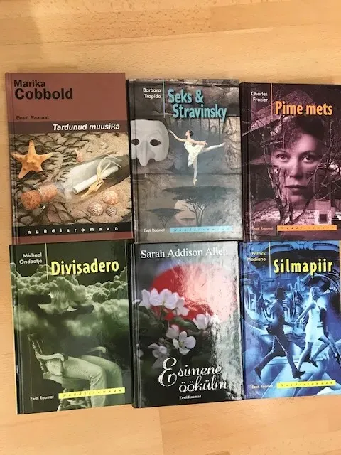 6 raamatut sarjast Nüüdisromaan