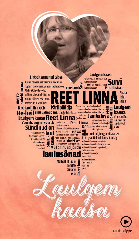 Laulgem kaasa. Reet Linna laulusõnad