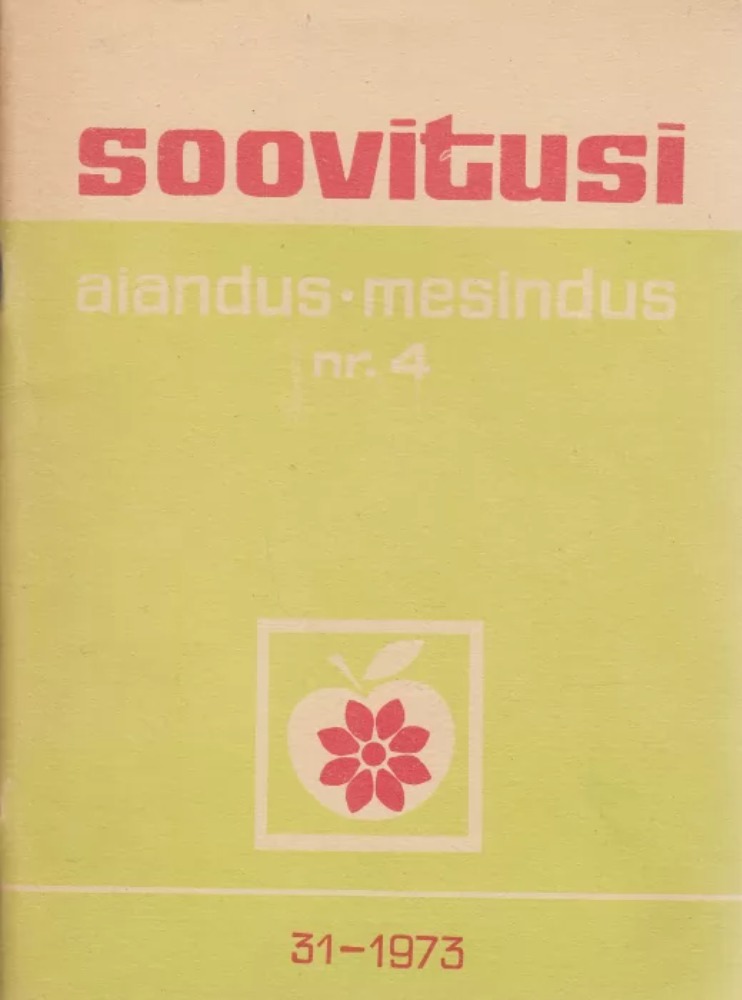 Aiandus. Mesindus 4. osa