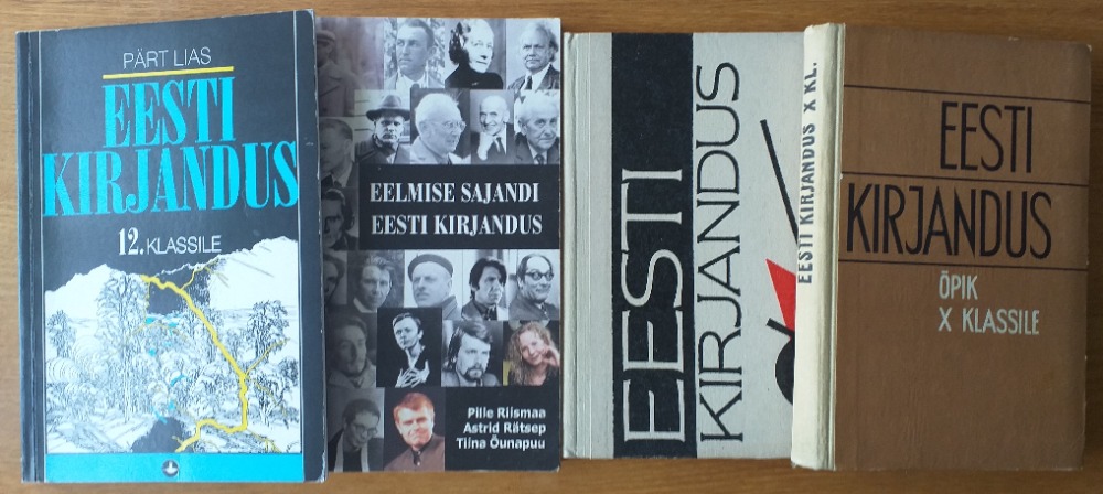 Eesti kirjanduse õpikud 