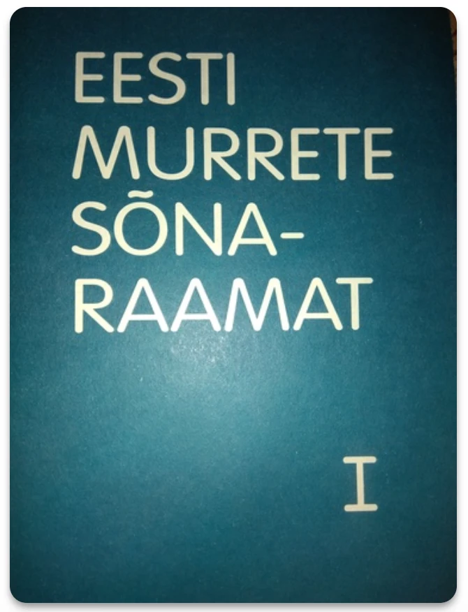 Eesti murrete sõnaraamat