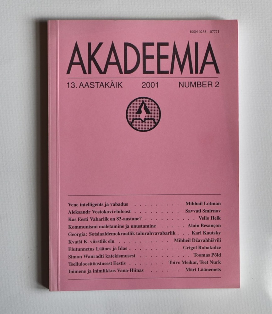 Akadeemia 2/2001