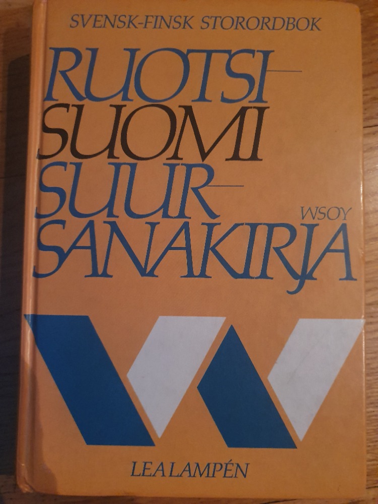 Ruotsi-suomi suur-sanakirja
