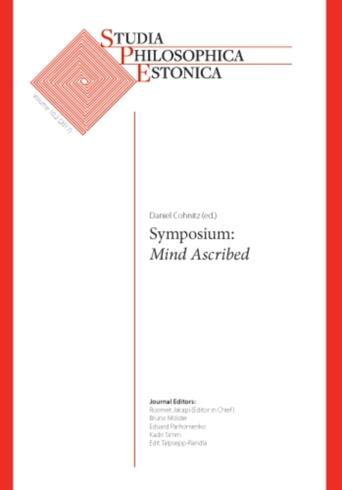 Symposium: Mind Ascribed
