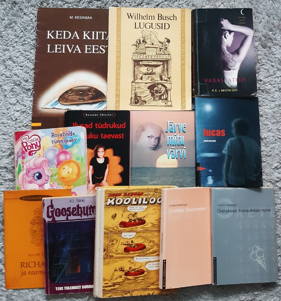 laste- ja noorteraamatud