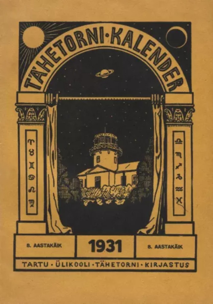 Tartu Ülikooli Tähetorni kalender 1931. aastaks