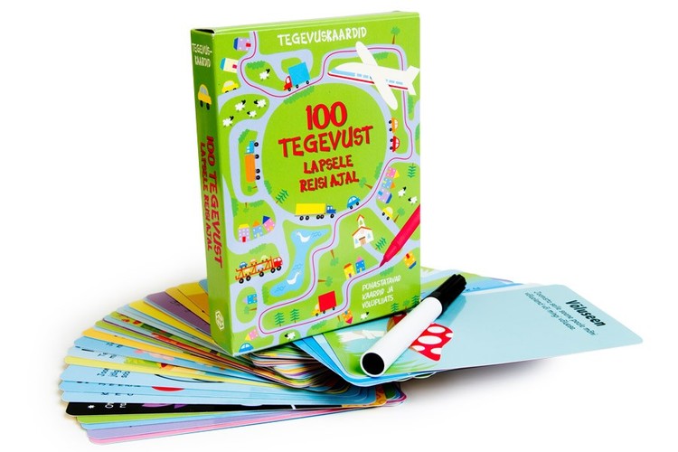 Tegevuskaardid 100 tegevust lapsele reisi ajal