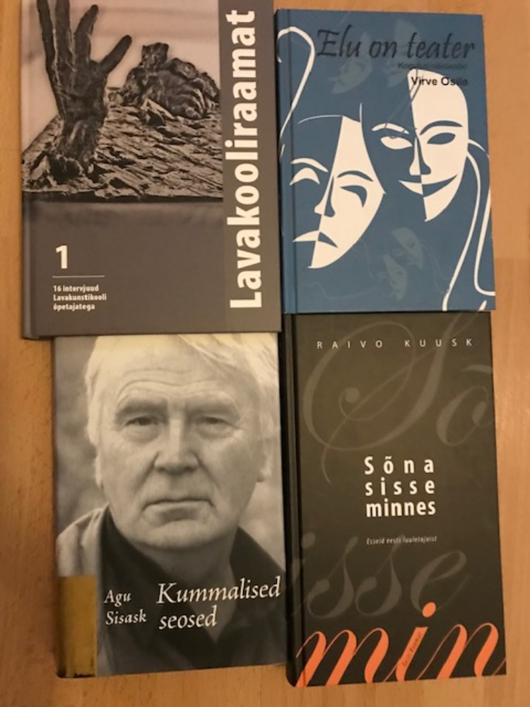 Teater ja kirjandus, 4 raamatut