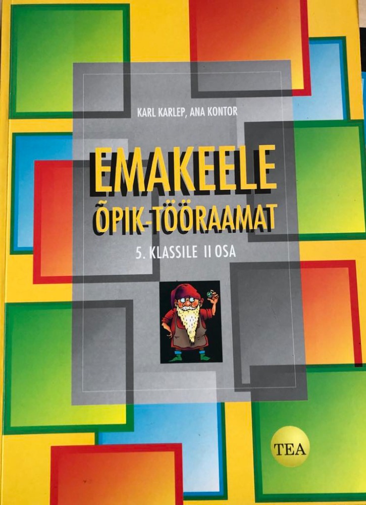 Eesti keele tööraamat 5. klassile