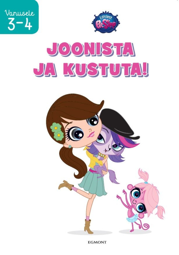 Littelest Pet Shop, Joonista ja kustuta 3 - 4 aastastele