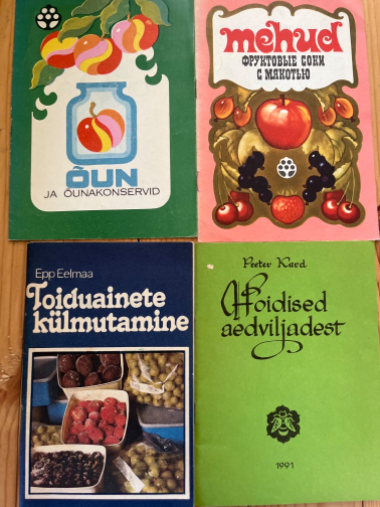 Õun ja õunakonservid; Mehud; Hoidised aedviljadest; Toiduainete külmutamine