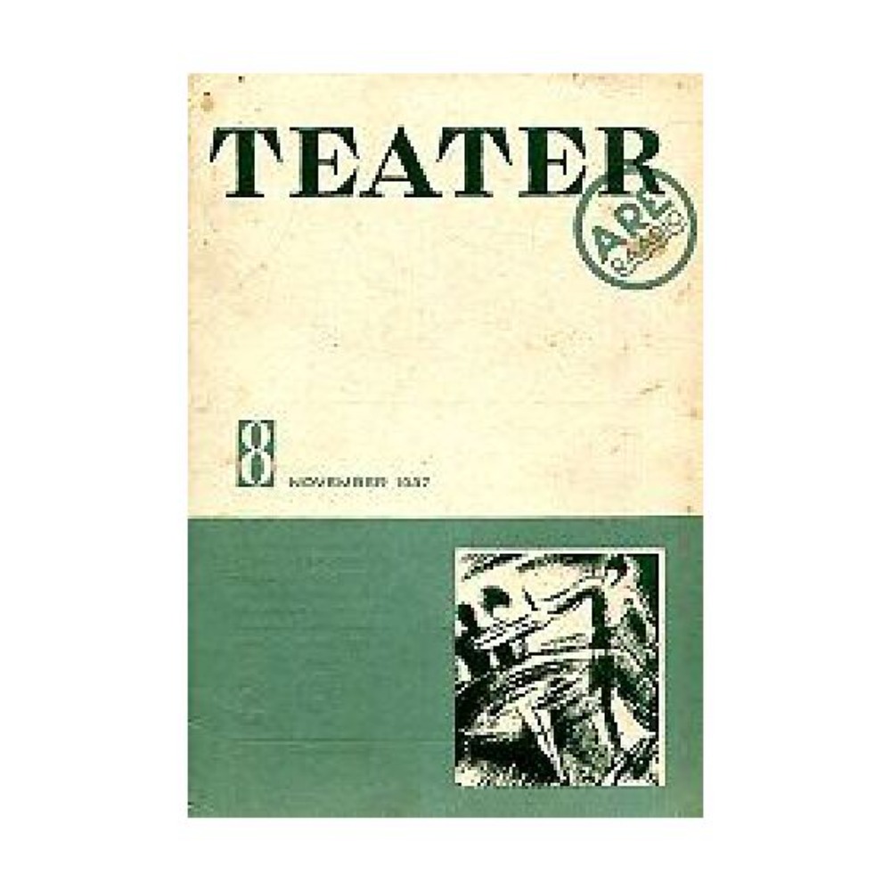 Teater 1937/8. 