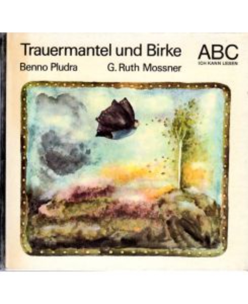 Trauermantel und Birke