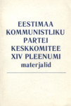 Eestimaa Kommunistliku Partei Keskkomitee XIV pleenumi materialid, 4. mai 1989