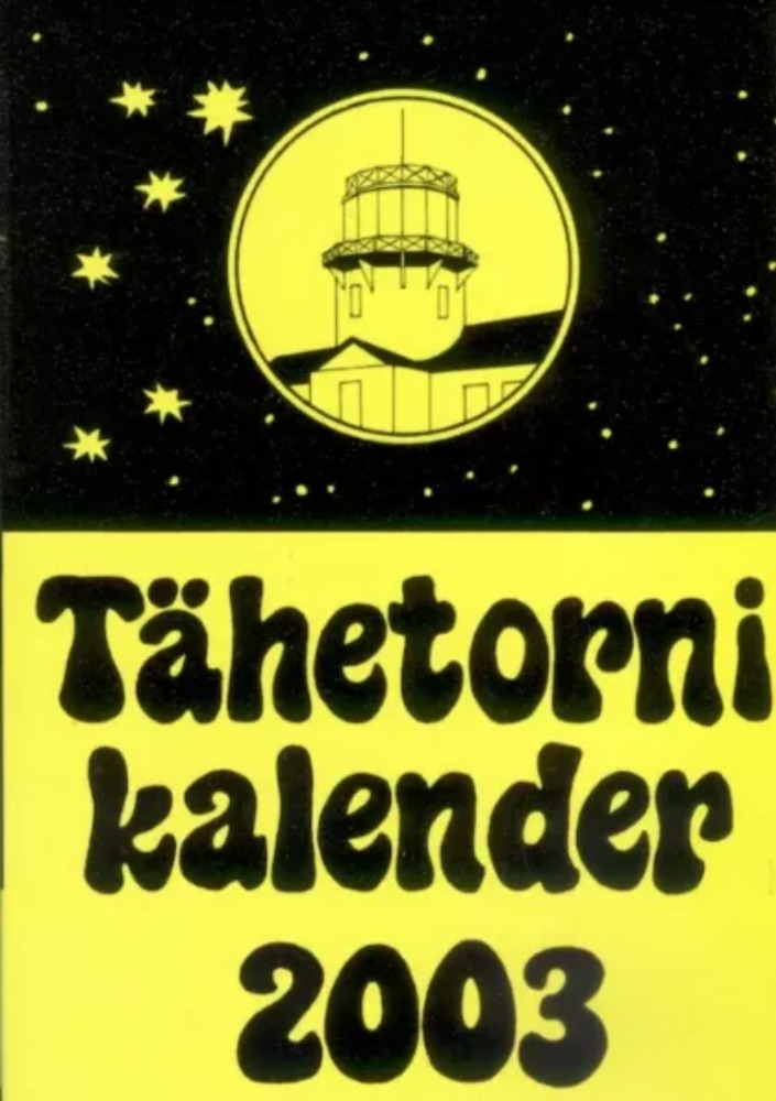 Tartu Tähetorni kalender 2003. aastaks