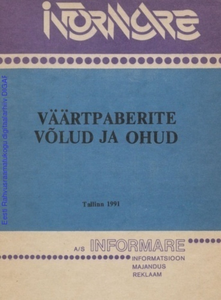 Väärtpaberite võlud ja ohud