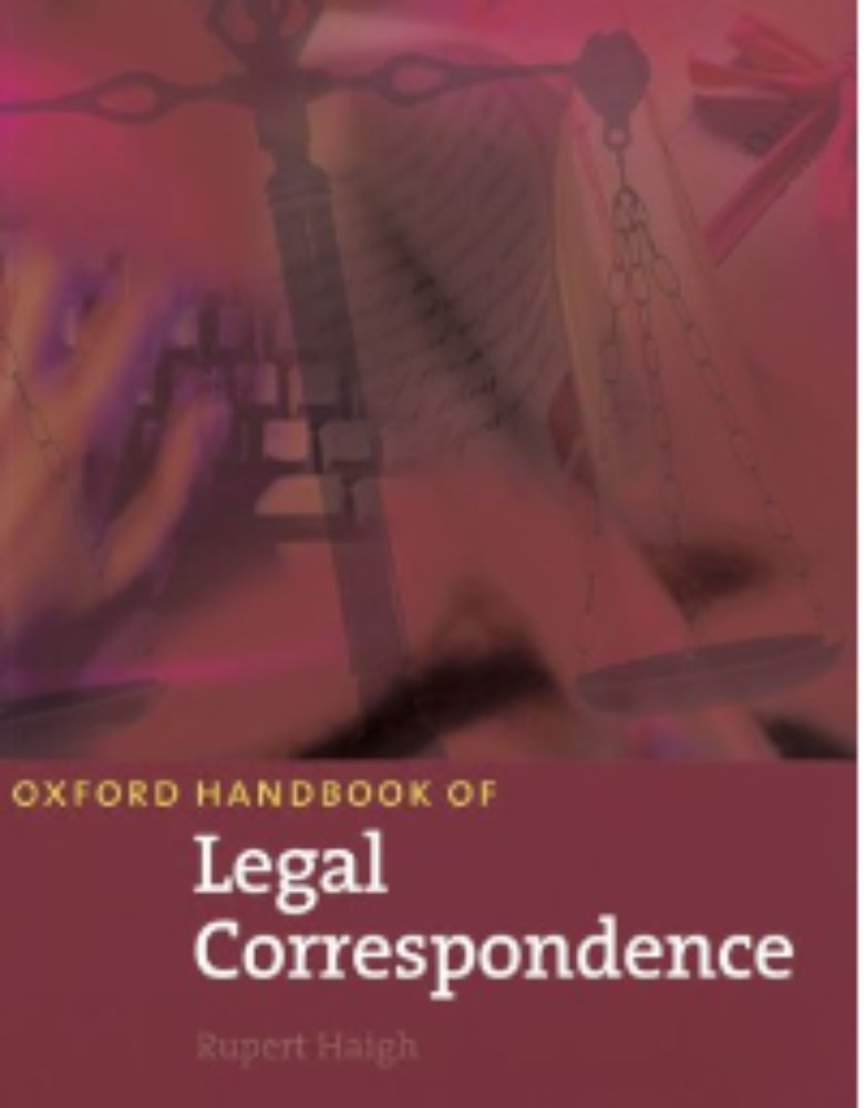 Oxford Handbook of Legal Correspondence