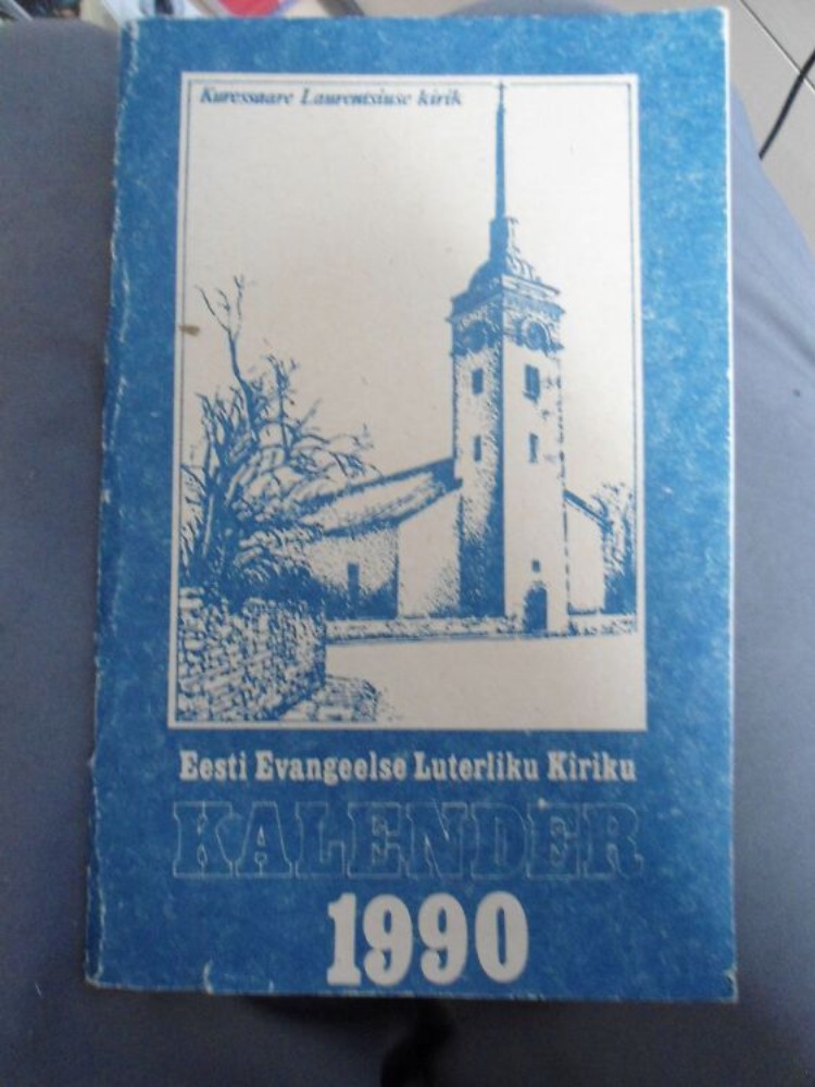 Eesti evangeelse luterliku kiriku kalender 1990