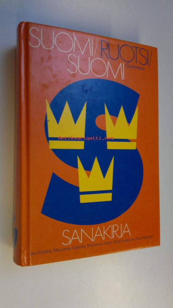 Suomi/Ruotsi/Suomi sanakirja