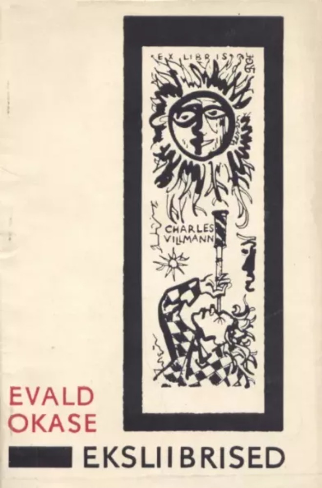 Evald Okase eksliibrised