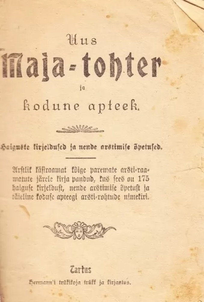 Uus maja-tohter ja kodune apteek