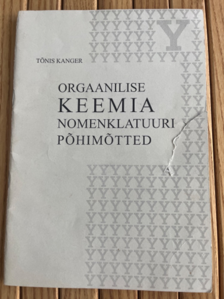 Orgaanilise keemia nomenklatuuri põhimõtted