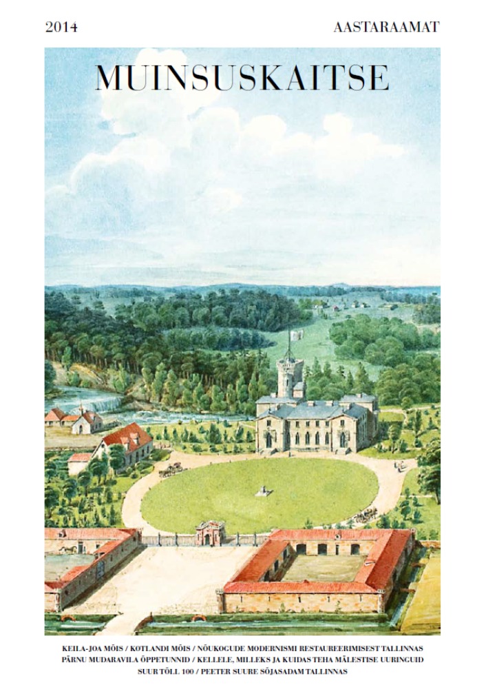 Muinsuskaitse aastaraamat 2014