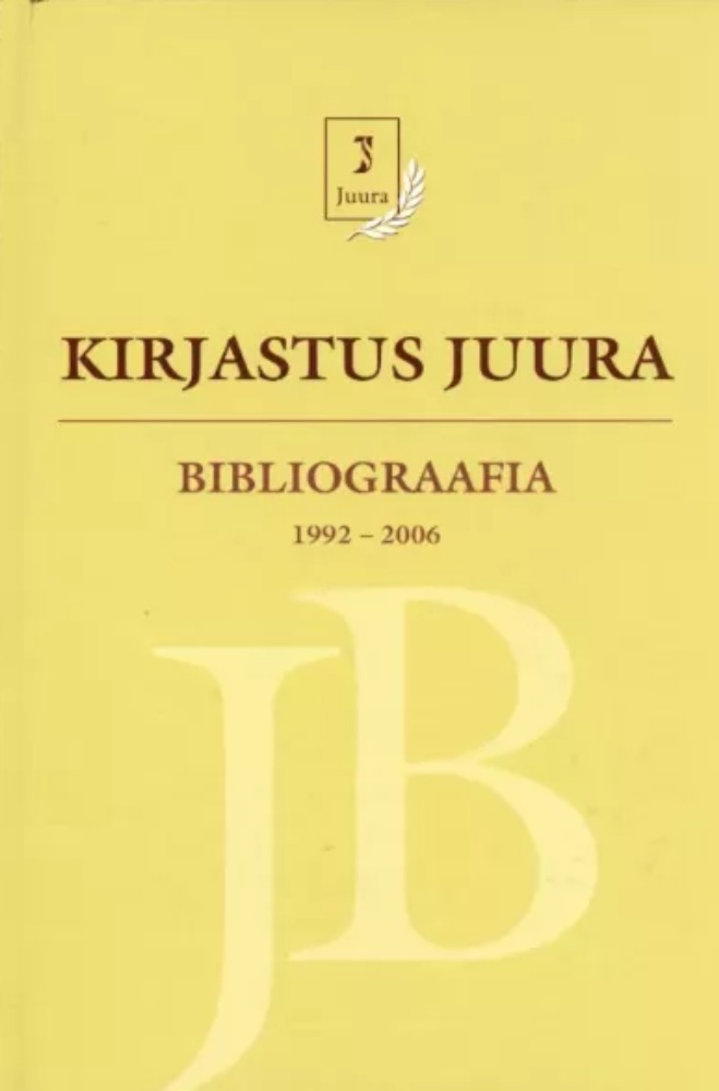 Kirjastus Juura - Bibliograafia 1992-2006