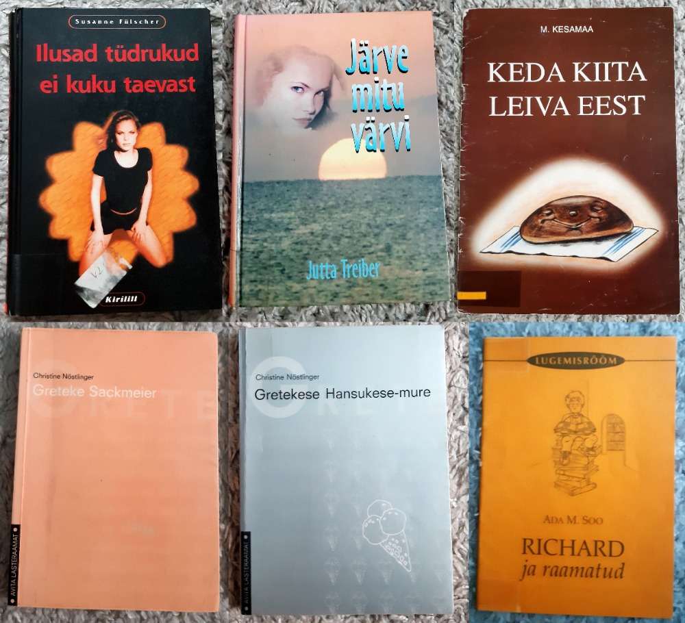 laste/noorte raamatud