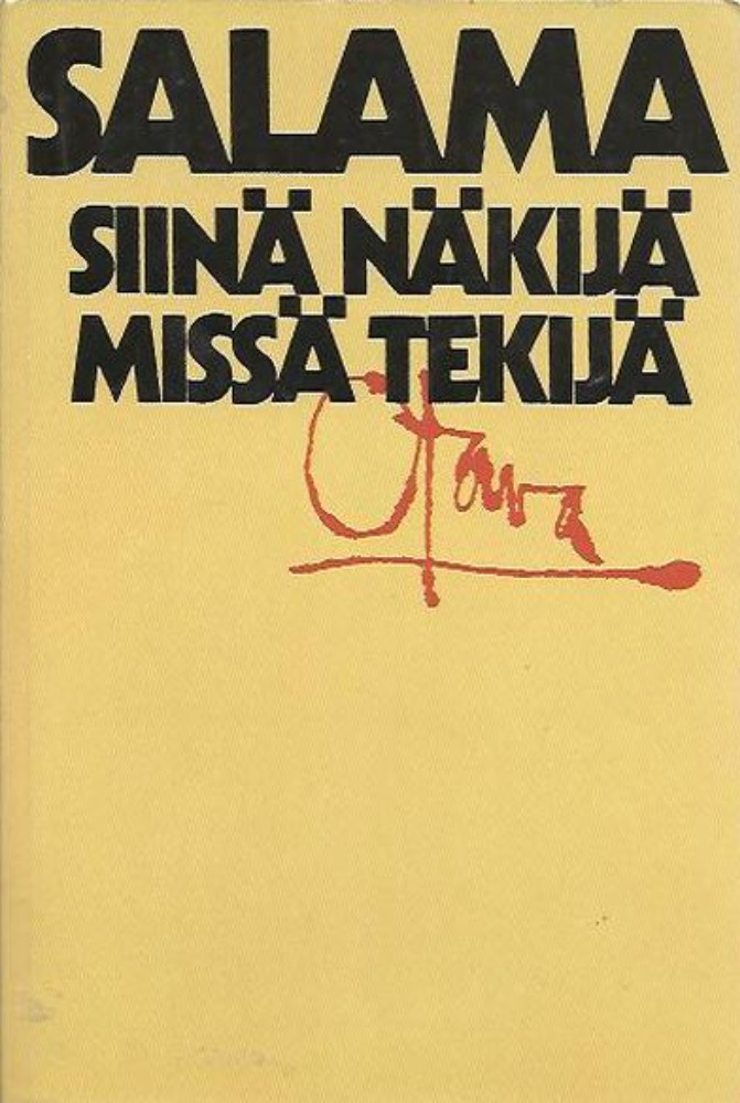 Siinä näkijä missä tekijä