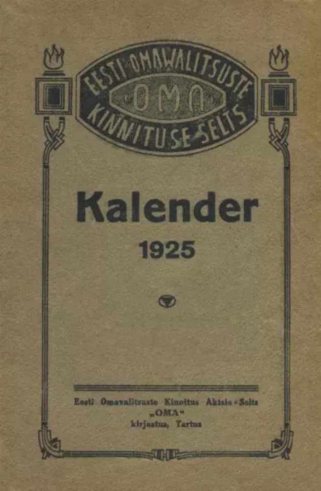 Kalender 1925
