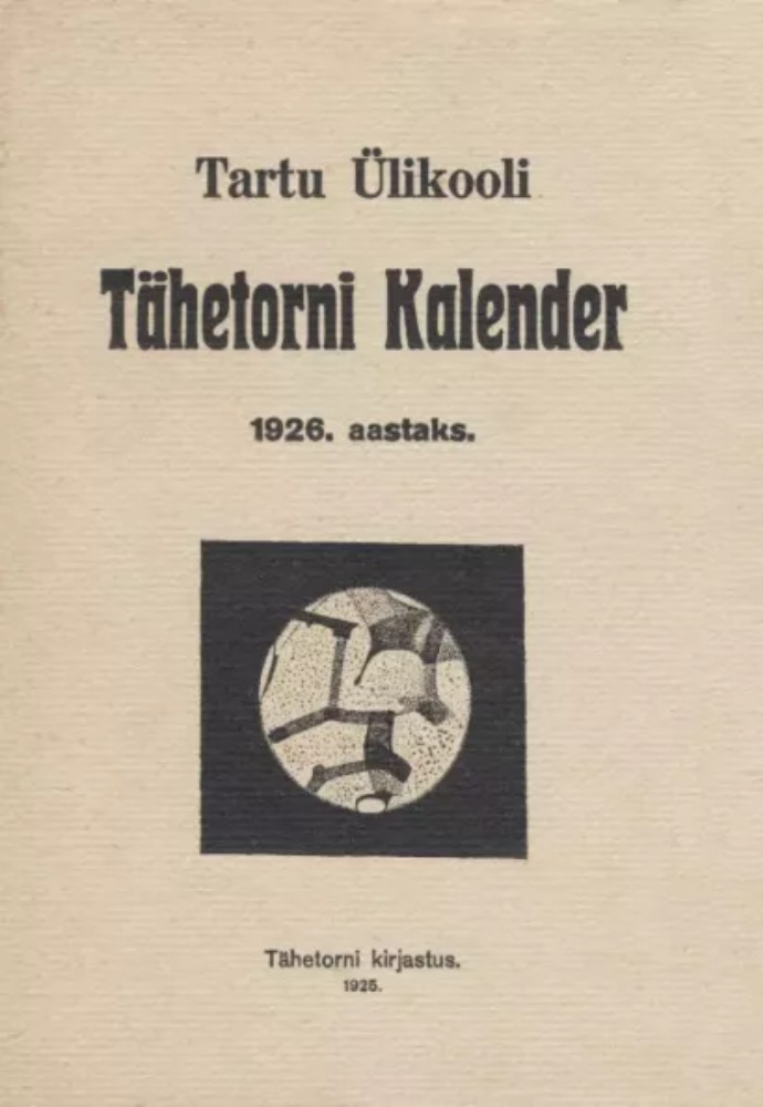 Tartu Ülikooli Tähetorni kalender 1926. aastaks