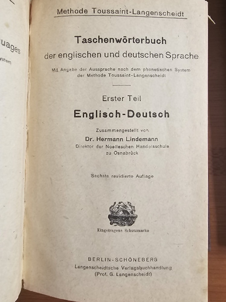 A Pocket-Dictionary of the English and German languages