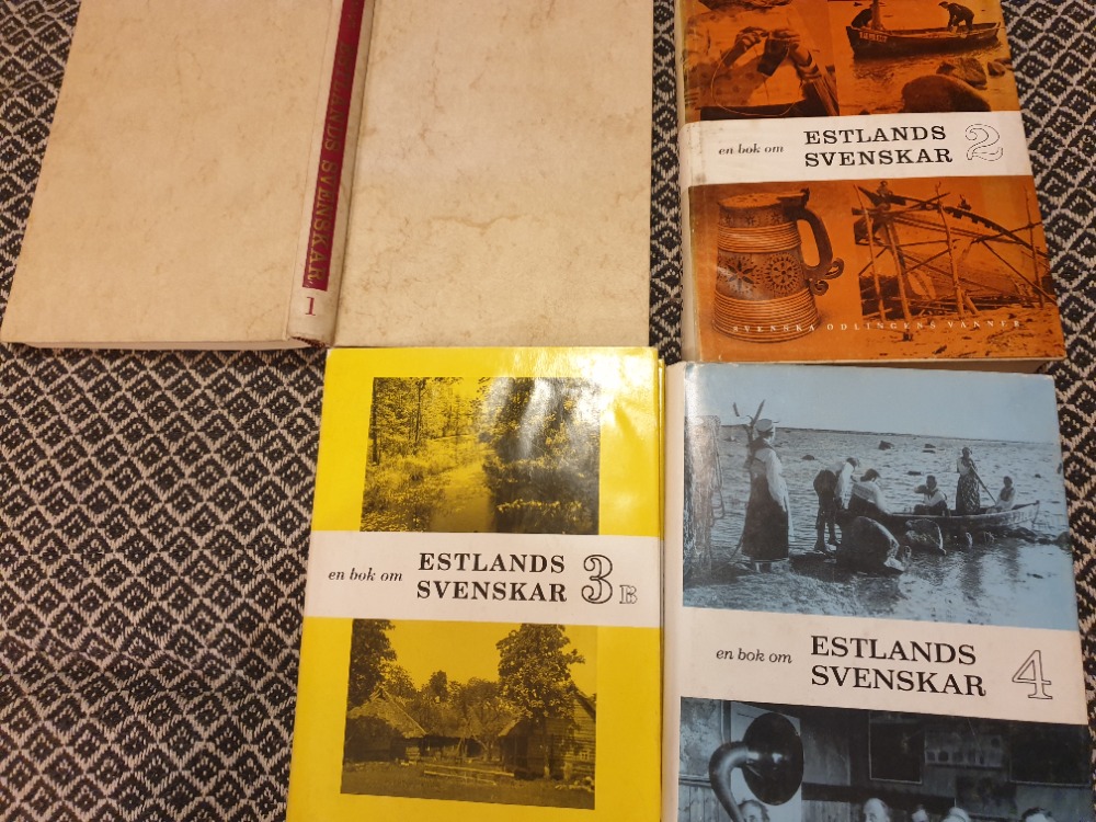 En bok om estlandssvenskar I-IV osa