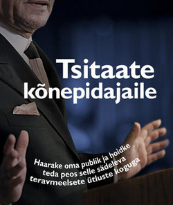 Tsitaate kõnepidajaile