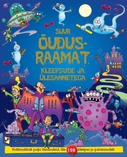 Suur õudusraamat kleepsude ja ülesannetega